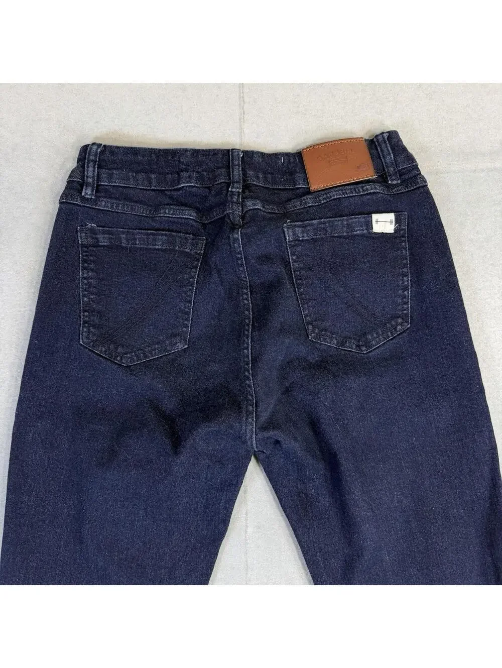 Barbell Apparel Jeans Mens 28 Blue Dark Wash Skinny Fit Casual Stretch Denim